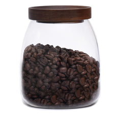 PreZervers Glass jar with wooden lid 33.8oz 1000ml